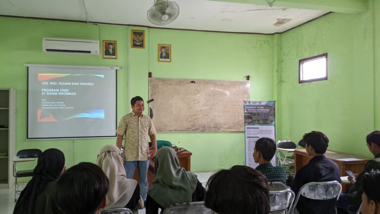 SOSIALISASI VMTS PRODI SISTEM INFORMASI